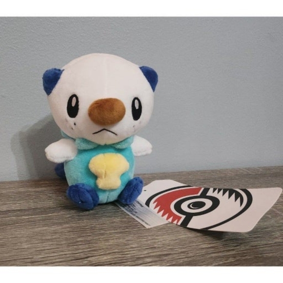 Pokémon Center Oshawott | Original Sitting Cuties Plush 5 Inch | NWT - Picture 4 of 4